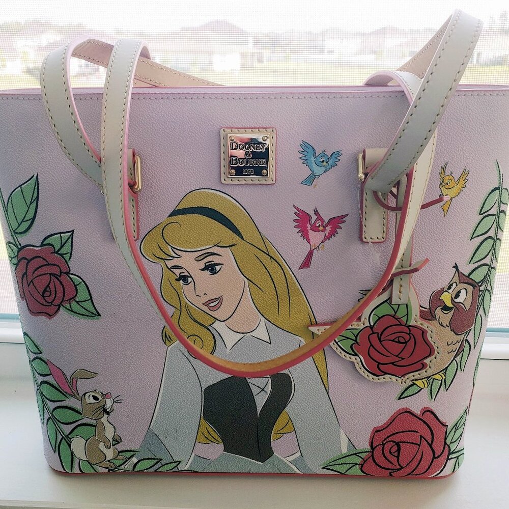 Disney Dooney Bourke Aurora Sleeping Beauty 65th Anniv Tote